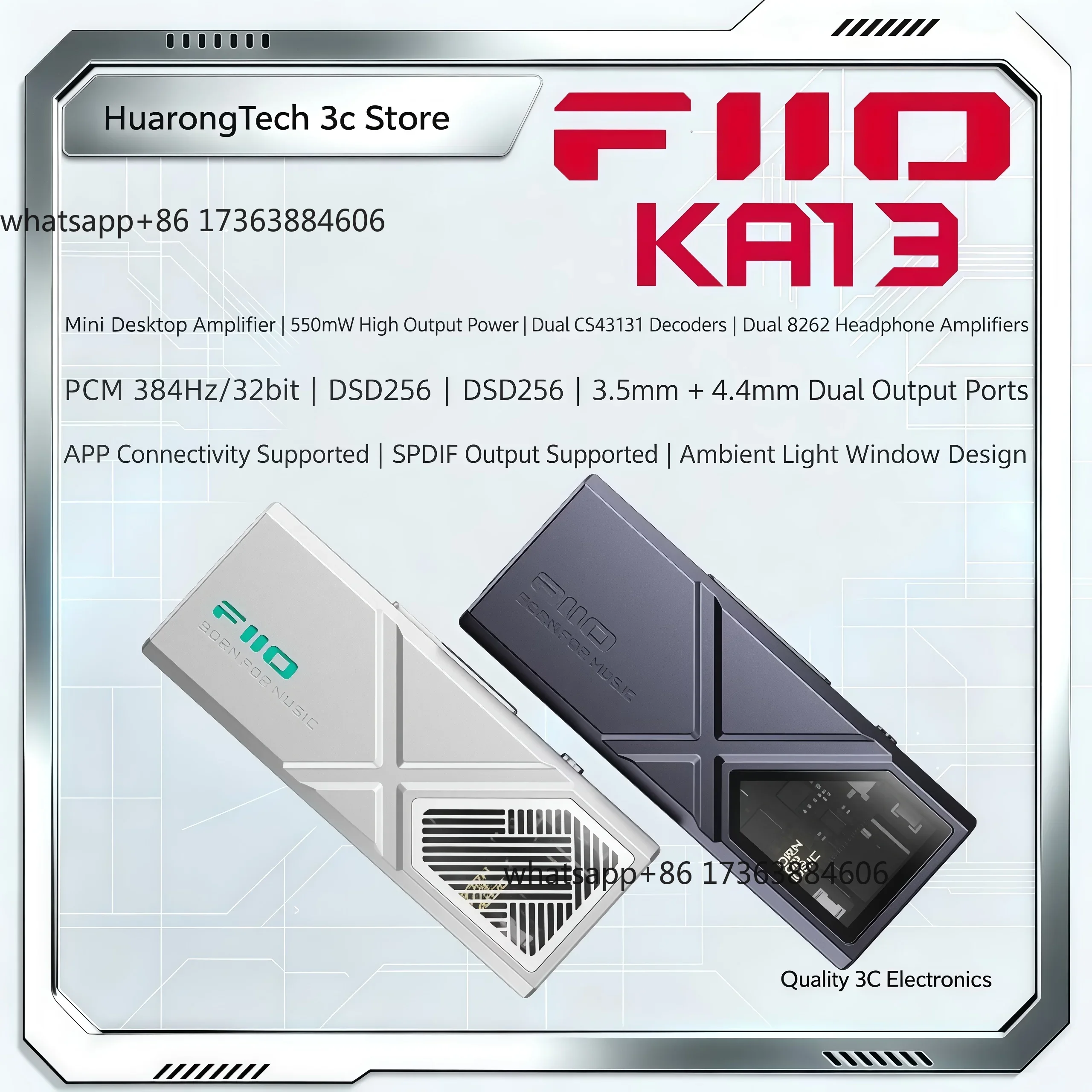 Headphone Amplifier Dac - KA13 USB DAC Headphone Amplifier Jade