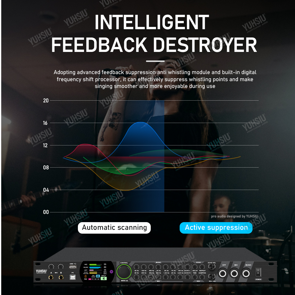 YUHSIU Karaoke Digital Effects - Audio Music Dj review and price