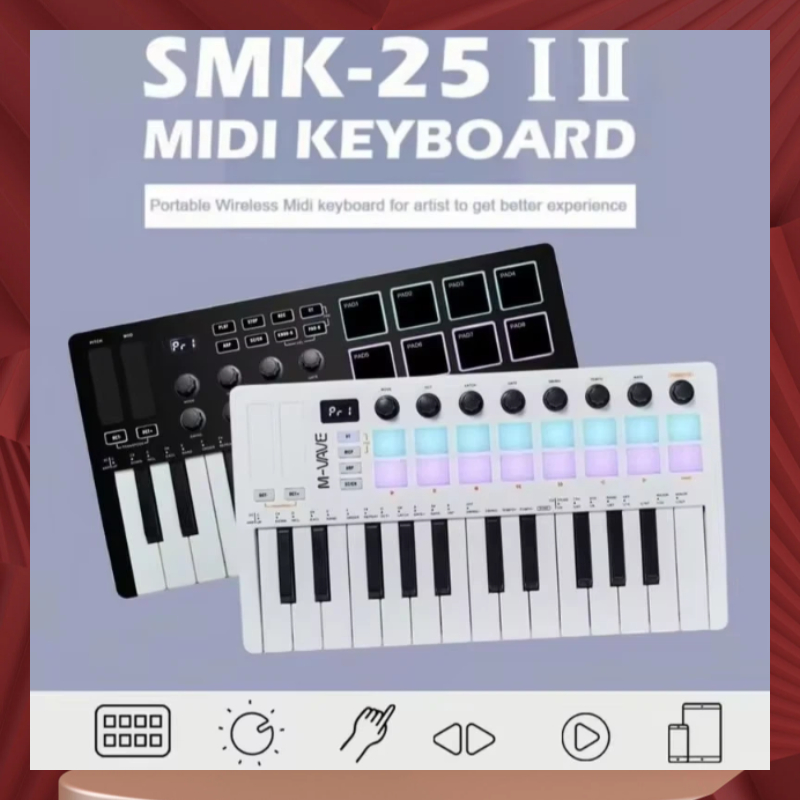 M-Vave Smk-25 Midi Keyboard Co - Midi Controller Pad review and price